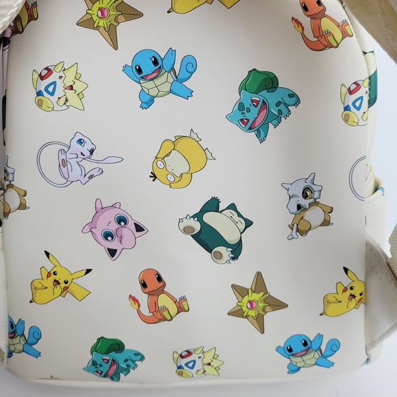 Loungefly Pokémon Gen 1 Mini Backpack, Cardholder main image 4